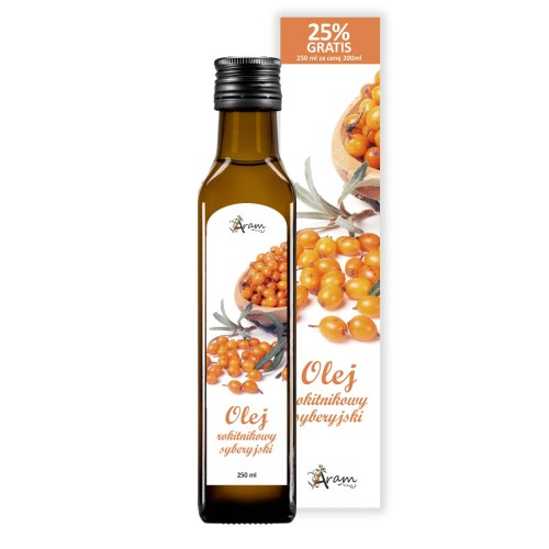 Olej z rokitnika 250ml Aram Natura